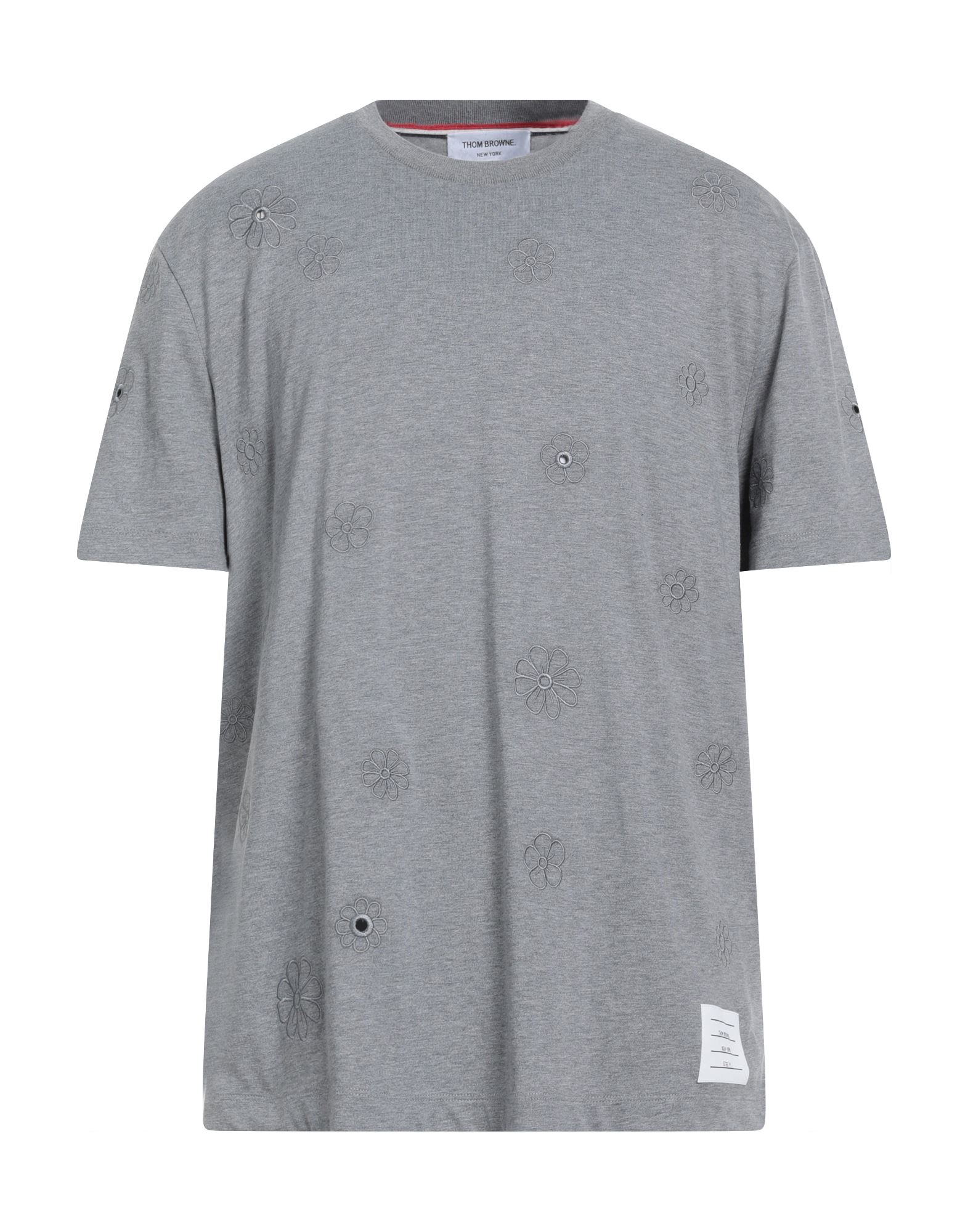 THOM BROWNE T-shirts Herren Grau von THOM BROWNE