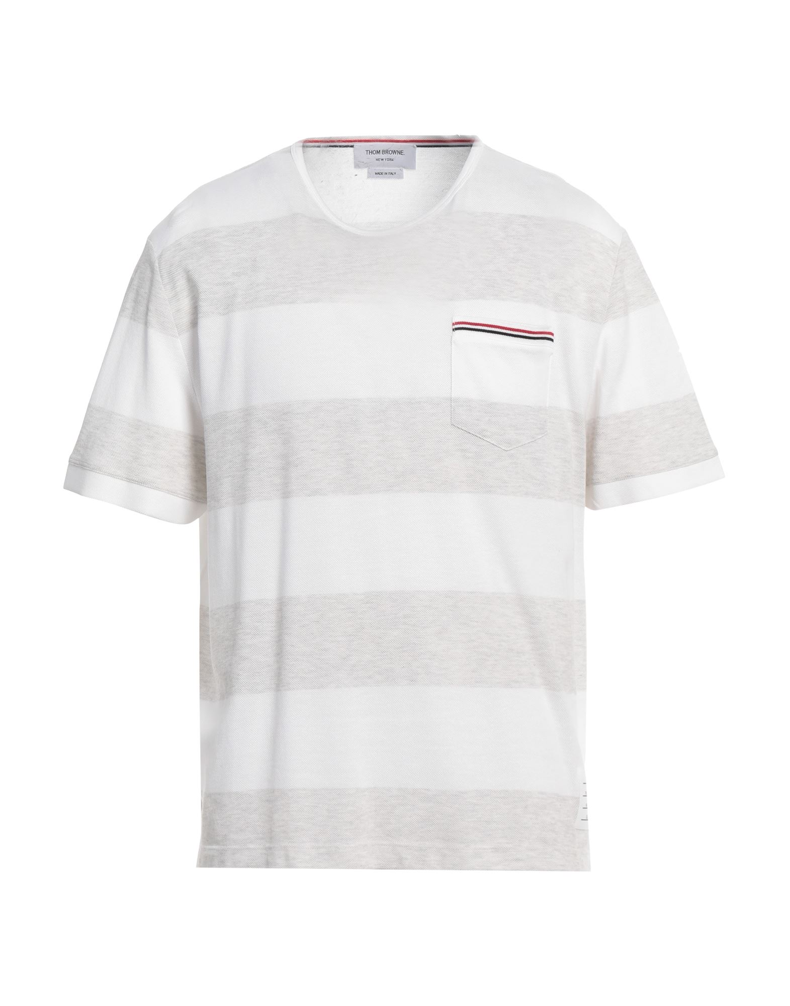 THOM BROWNE T-shirts Herren Hellgrau von THOM BROWNE