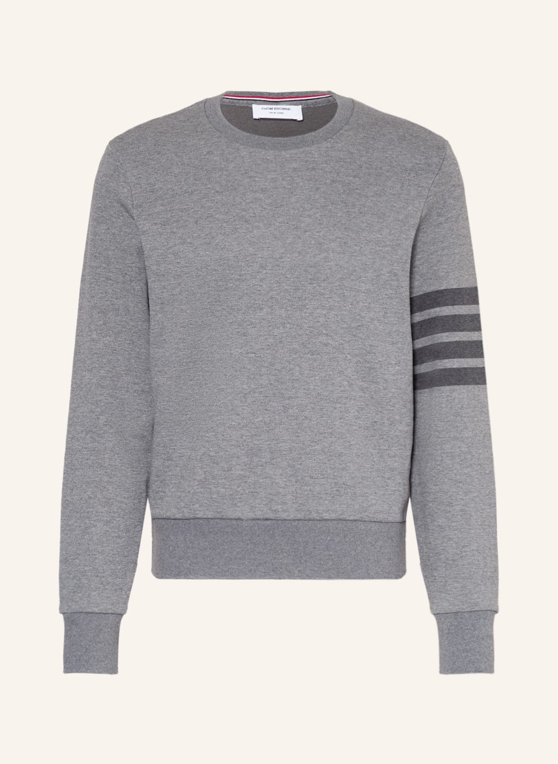 Thom Browne. Sweatshirt grau von THOM BROWNE.