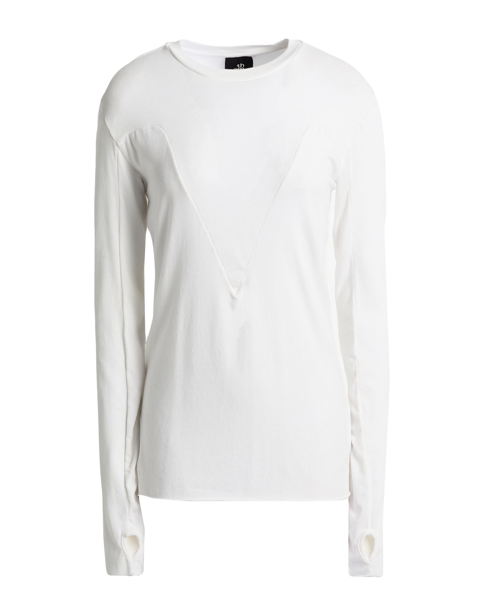 THOM KROM T-shirts Damen Weiß THOM KROM T-shirts Damen Weiß von THOM KROM