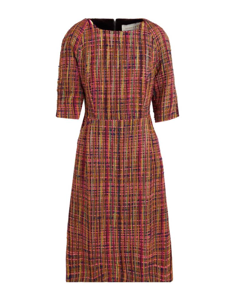 THOMAS RATH Midi-kleid Damen Fuchsia von THOMAS RATH