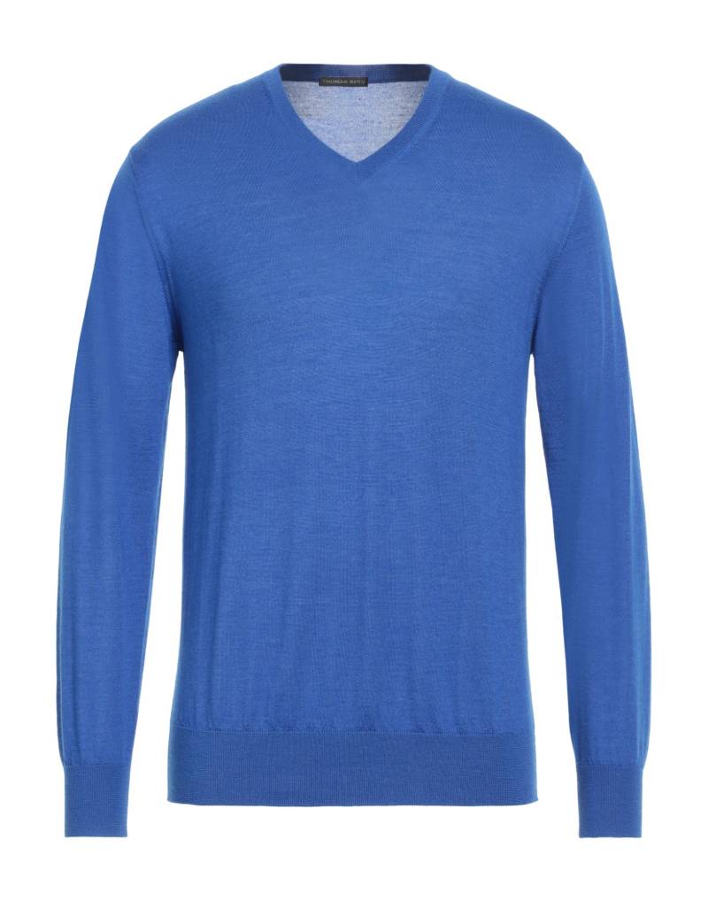 THOMAS REED Pullover Herren Azurblau von THOMAS REED