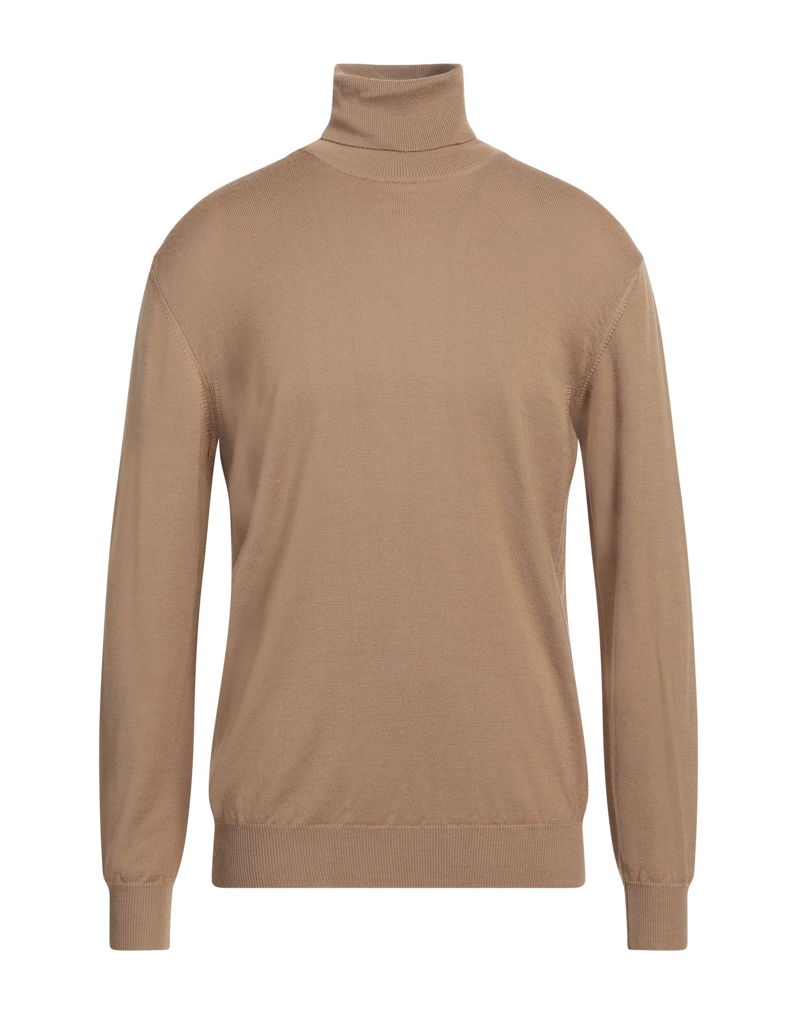 THOMAS REED Rollkragenpullover Herren Kamel von THOMAS REED