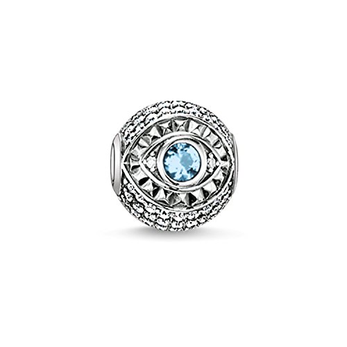 THOMAS SABO Damen Bead Nazar Auge 925Er Sterlingsilber, Geschwärzt K0110-644-1 von THOMAS SABO