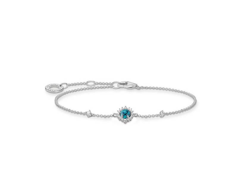 THOMAS SABO Armband A2023-405-17 Armband Damen Türkiser Stein Sterling-Silber von THOMAS SABO
