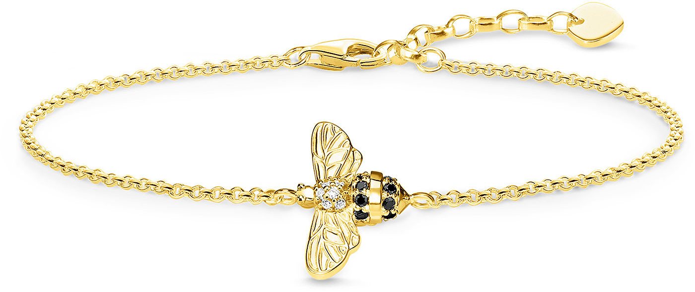 THOMAS SABO Armband Armband Biene - 750 Gelbgold Vergoldung von THOMAS SABO