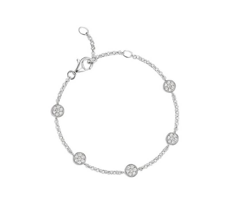 THOMAS SABO Armband Armband Damen Weiße Zirkonia Sterling-Silber SCA150002 von THOMAS SABO