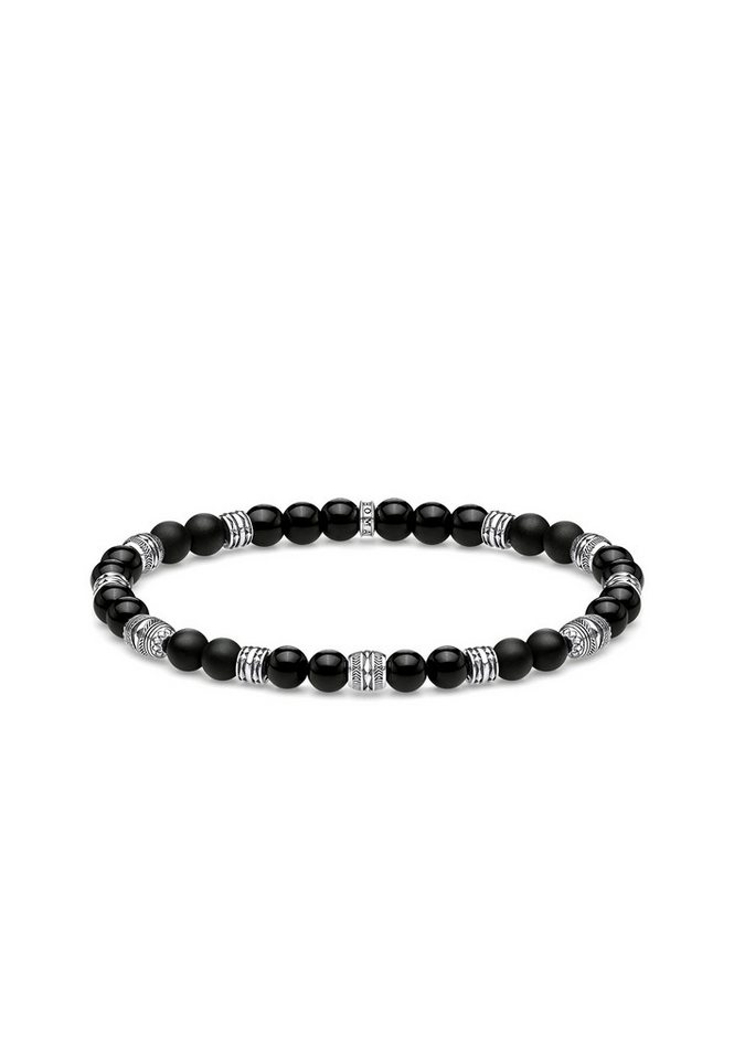 THOMAS SABO Armband Armband Glücksbringer Schwarz (Set) von THOMAS SABO