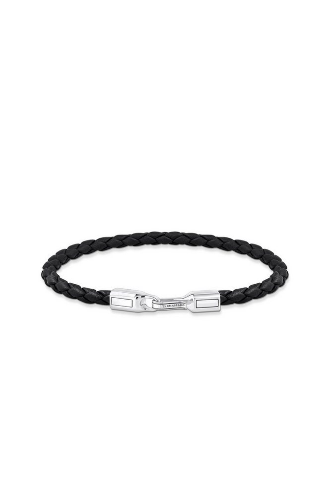 THOMAS SABO Armband Armband Leder Schwarz (Set) von THOMAS SABO