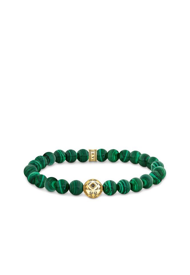 THOMAS SABO Armband Armband Malachit Grün (Set) von THOMAS SABO
