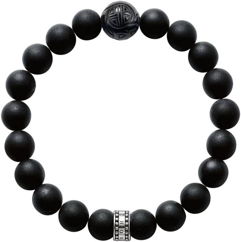 THOMAS SABO Armband Armband Obsidian, mit Obsidian von THOMAS SABO