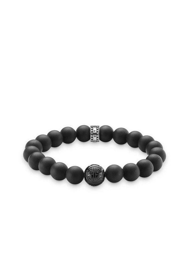 THOMAS SABO Armband Bracelet Rebel Black (Set) von THOMAS SABO