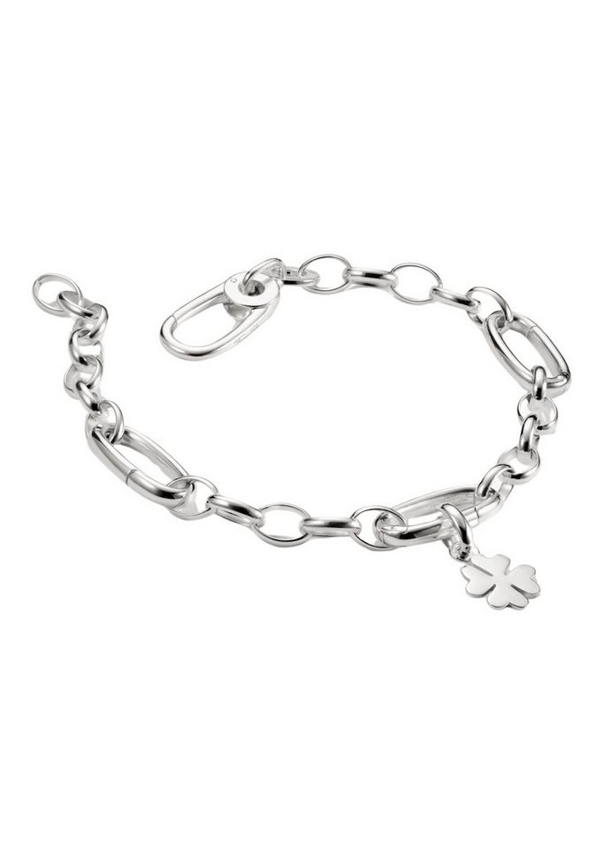 THOMAS SABO Armband Charm-Armband mit drei Connect-Gliedern aus Silber (Set) von THOMAS SABO