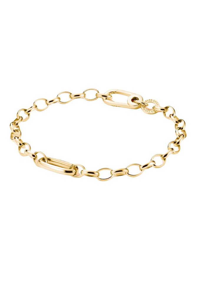 THOMAS SABO Armband Charm-Armband mit vergoldetem Connect-Glied (Set) von THOMAS SABO