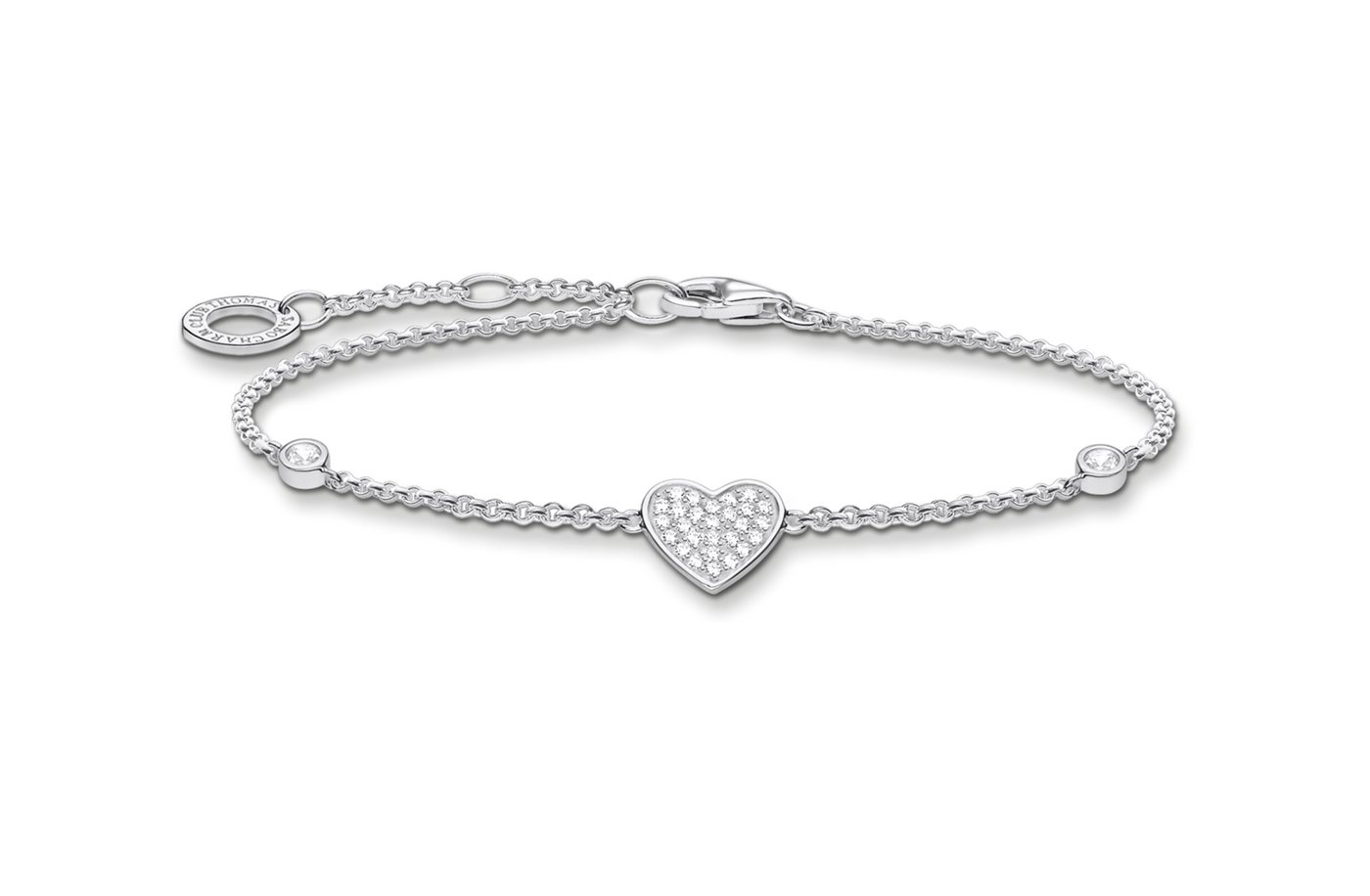 THOMAS SABO Armband Damen-Armband Herz A1992-051-14-L19v von THOMAS SABO