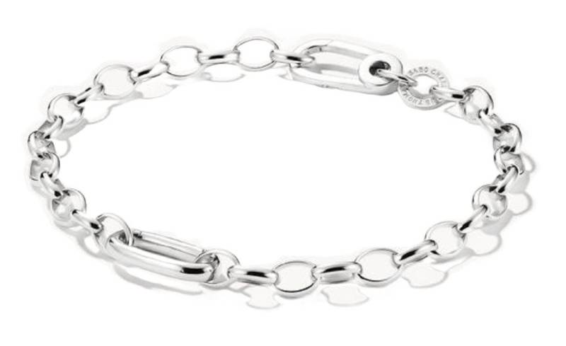 THOMAS SABO Armband Glieder-Charm-Armband mit Connect Link, aus Silber - Thomas Sabo von THOMAS SABO