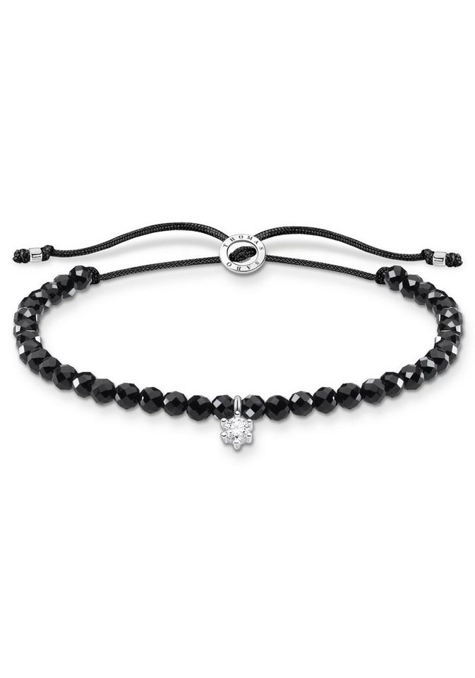THOMAS SABO Armband, mit Jaspis oder Onyx oder Zirkonia (synth) von THOMAS SABO