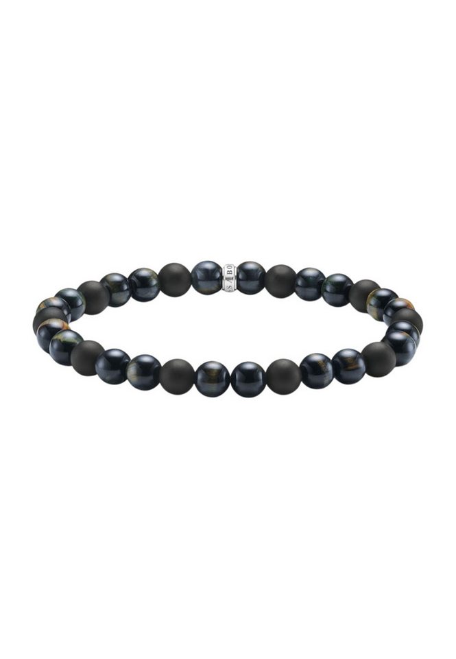 THOMAS SABO Armband Talisman-Armband mit Tigerauge- und Obsidian-Perlen (Set) von THOMAS SABO