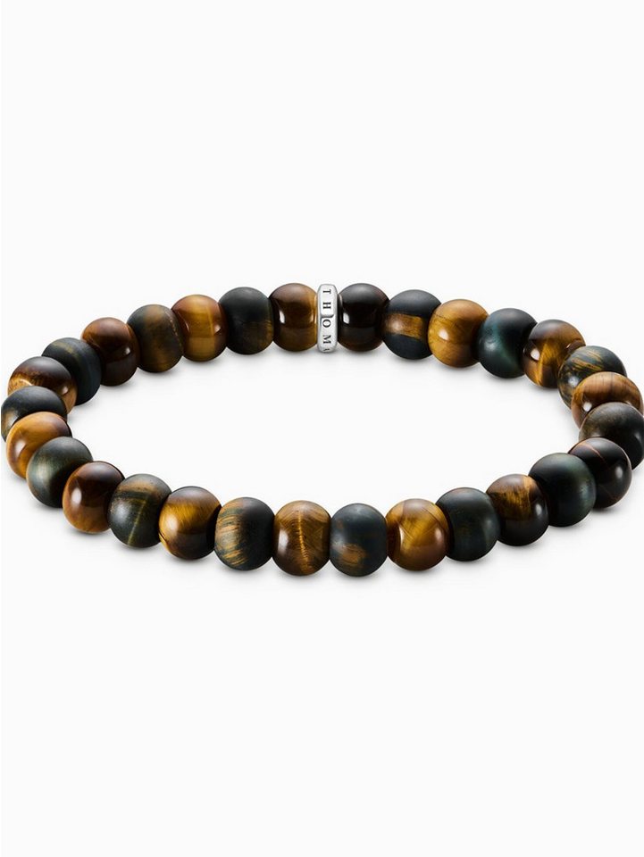 THOMAS SABO Armband Thomas Sabo A2196-826-2-L19 Unisex Armband Tigerauge Goldbraun von THOMAS SABO