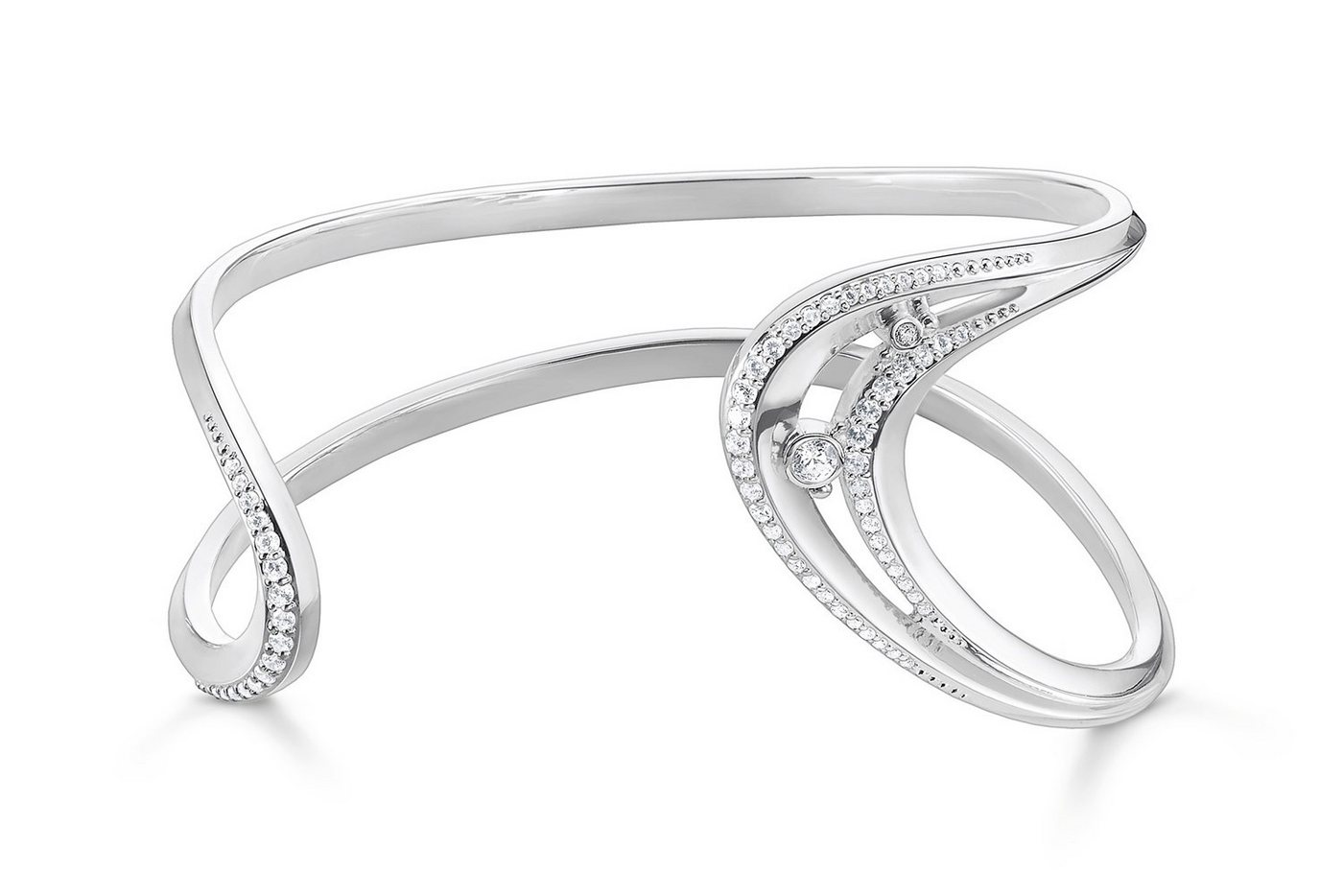 THOMAS SABO Armreif Welle mit en von THOMAS SABO