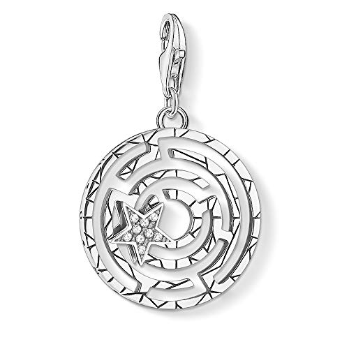 Thomas Sabo Damen Charm-Anhänger Labyrinth Charm Club 925 Sterling Silber 1823-643-14 von THOMAS SABO