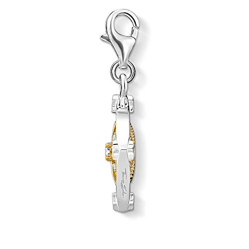 Thomas Sabo Damen Charm-Anhänger Mond & Stern beweglich 925 Sterling Silber 1815-414-7 von THOMAS SABO