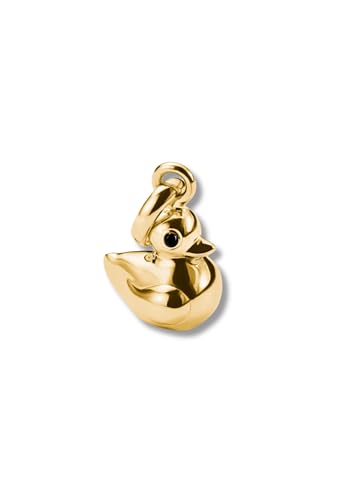 THOMAS SABO Charm-Anhänger Ente – Connect Charm aus recyceltem 925er Silber, 18k vergoldet THOMAS SABO Charm-Anhänger Ente – Connect Charm aus recyceltem 925er Silber, 18k vergoldet von THOMAS SABO