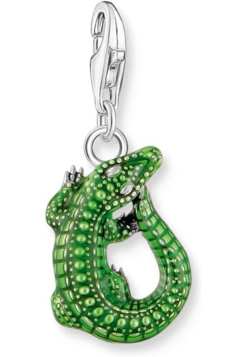 THOMAS SABO Charm-Anhänger Krokodil Silber von THOMAS SABO