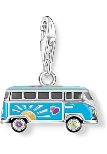 THOMAS SABO Charm-Anhänger Original Volkswagen Hippie-Bus, Silber THOMAS SABO Charm-Anhänger Original Volkswagen Hippie-Bus, Silber von THOMAS SABO