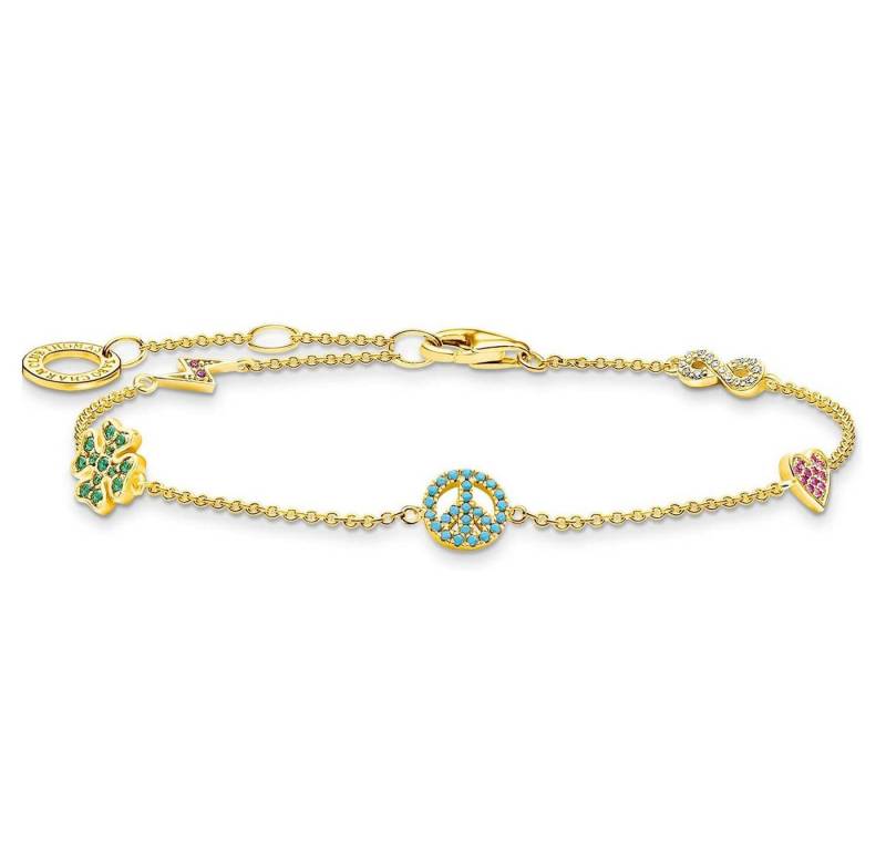 THOMAS SABO Charm-Armband A2039-488-7-L19V von THOMAS SABO