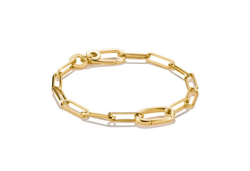 THOMAS SABO Charm-Armband Charm Club Connect: Paperclip mit einem Connect Link von THOMAS SABO