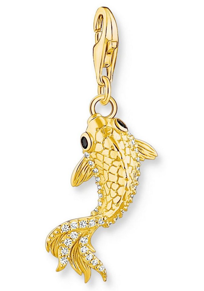 THOMAS SABO Charm-Einhänger Koi, 1888-414-7, mit Zirkonia (synth) von THOMAS SABO