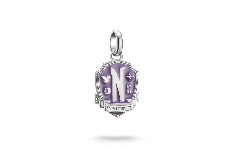 THOMAS SABO Charm-Einhänger THOMAS SABO Wednesday Nevermore Charm - Connect, mit Zirkonia (synth) von THOMAS SABO