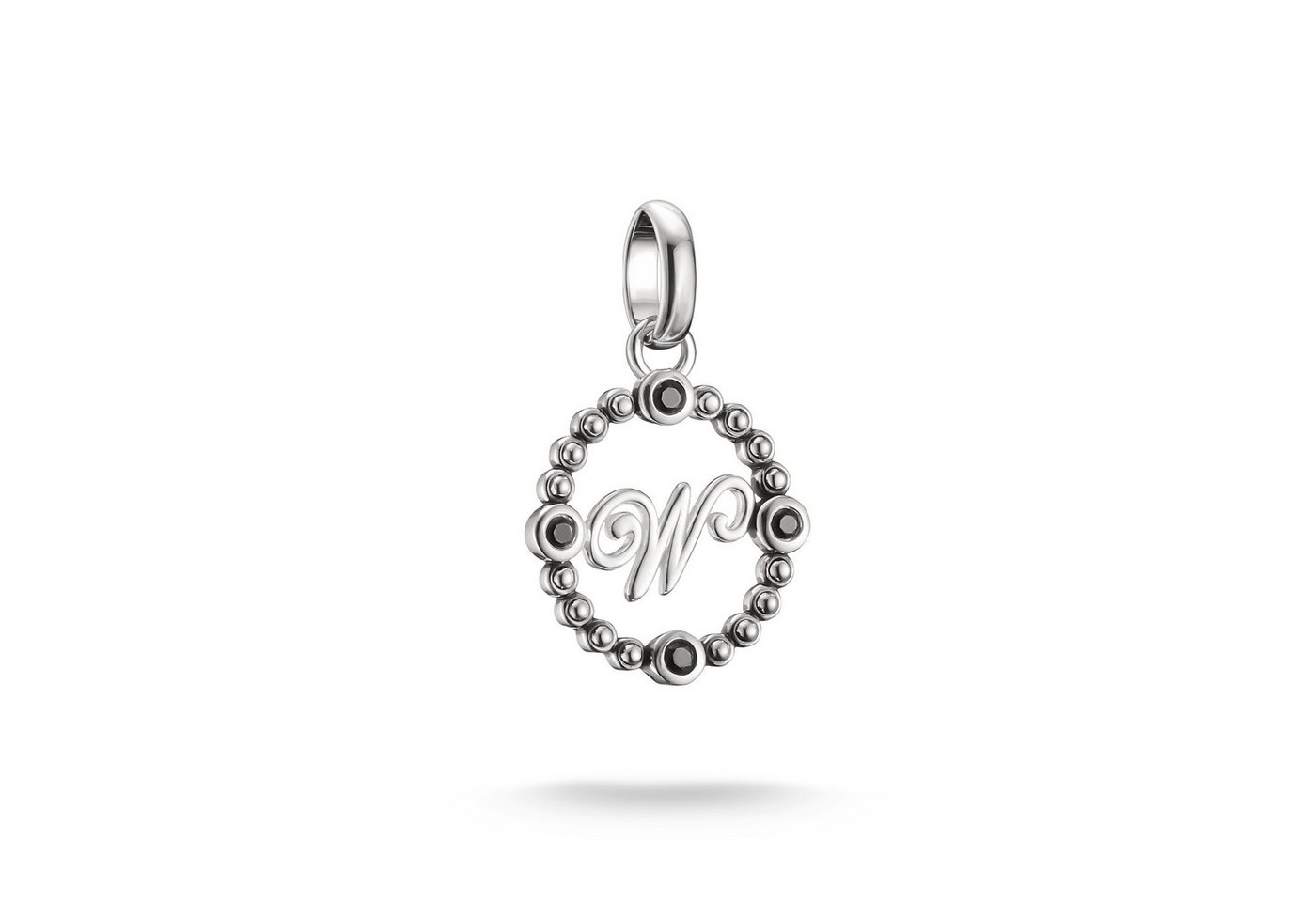THOMAS SABO Charm-Einhänger THOMAS SABO Wednesday W Charm - Connect, mit Zirkonia (synth) von THOMAS SABO