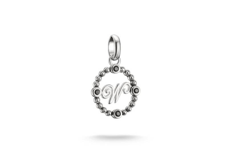 THOMAS SABO Charm-Einhänger THOMAS SABO Wednesday W Charm - Connect, mit Zirkonia (synth) von THOMAS SABO