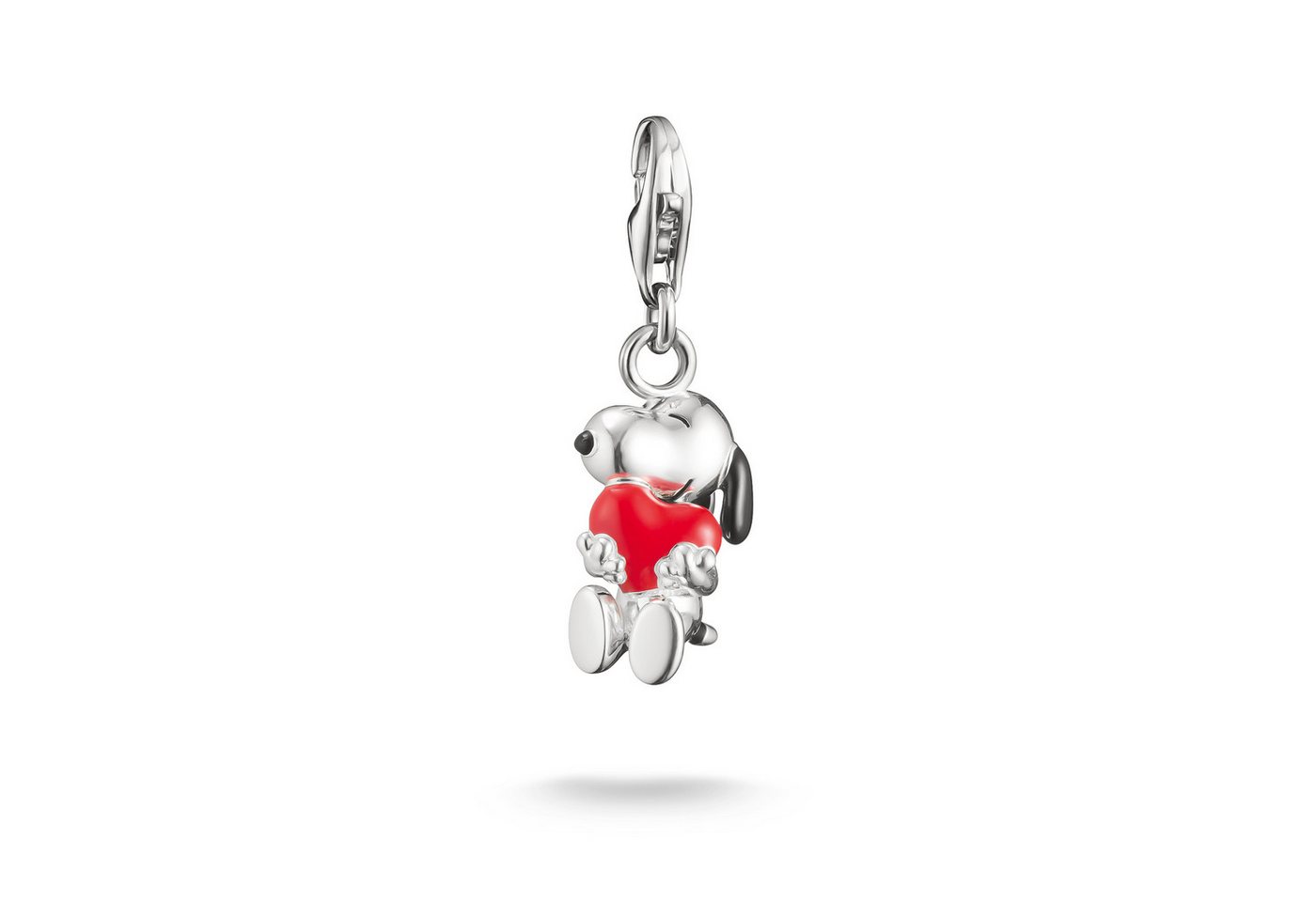 THOMAS SABO Charm-Einhänger THOMAS SABO x Peanuts Snoopy & Herz Charm - Original von THOMAS SABO