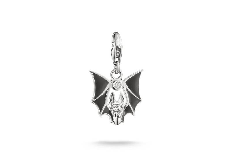 THOMAS SABO Charm-Einhänger True Romance Fledermaus-Design Charm - Original, mit Zirkonia (synth) von THOMAS SABO