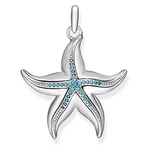 THOMAS SABO Damen-Anhänger Seestern 925 Sterling Silber PE806-667-17 von THOMAS SABO