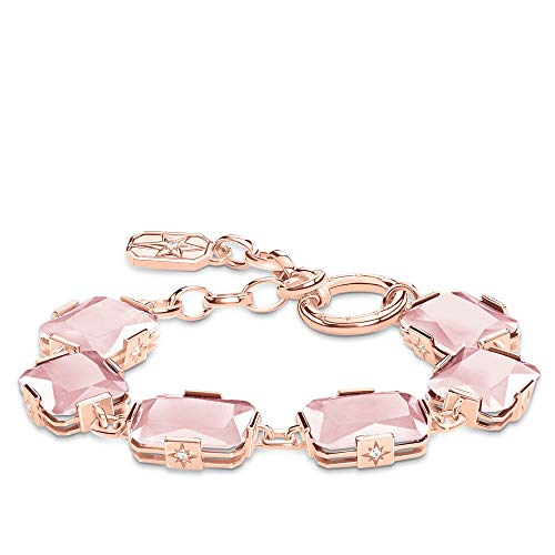 THOMAS SABO Damen Armband 925 Sterlingsilber, 750 Roségold Vergoldung A1911-417-9 von THOMAS SABO