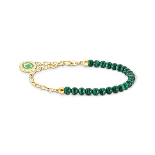 THOMAS SABO Damen-Armband 925er Silber, Emaille Farbstein 17, Violett 32025624 von THOMAS SABO