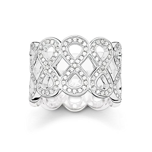 THOMAS SABO Damen Bandring Infinity 925Er Sterlingsilber TR2086-051-14 von THOMAS SABO