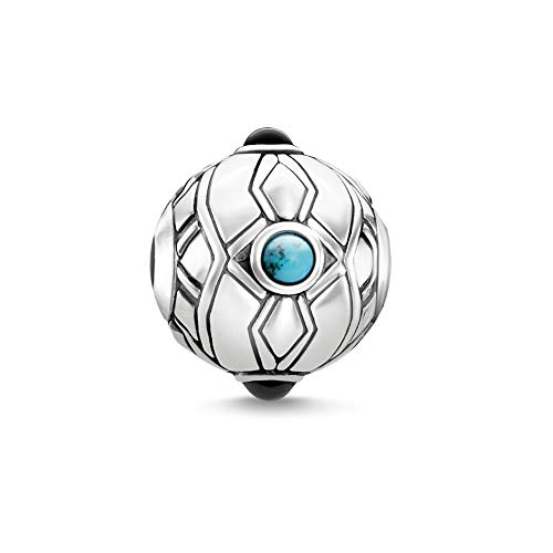 THOMAS SABO Damen Bead Ethno 925Er Sterlingsilber, Geschwärzt K0323-878-7 von THOMAS SABO