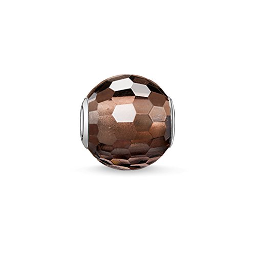Thomas Sabo Damen Bead Rauchquarz braun Karma Beads 925 Sterling Silber K0082-031-2 Thomas Sabo Damen Bead Rauchquarz braun Karma Beads 925 Sterling Silber K0082-031-2 von THOMAS SABO