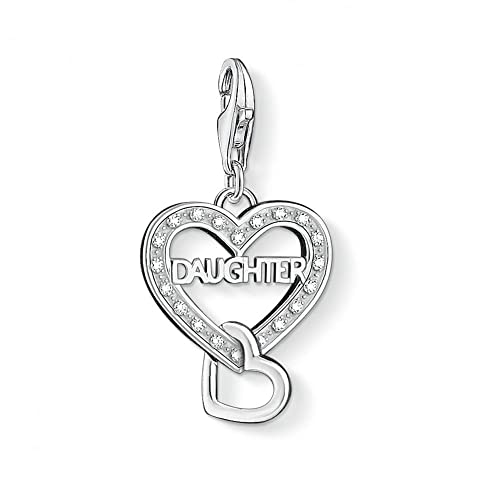 Thomas Sabo Damen-Charm-Anhänger Tochter 925 Sterlingsilber - 1267-051-14 von THOMAS SABO