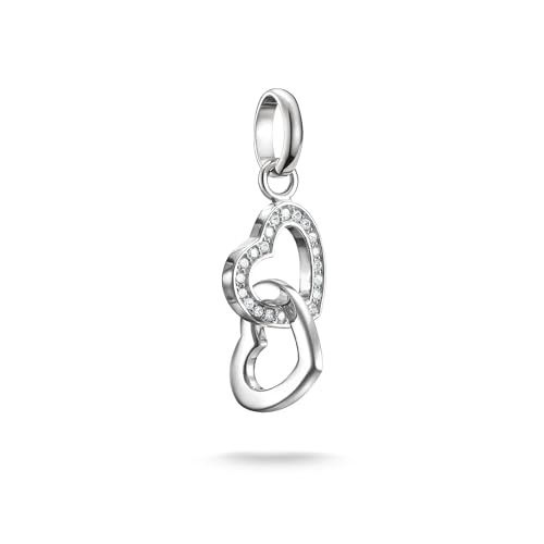 THOMAS SABO Damen-Charm 925er Silber, recycelt Zirkonia One Size 89216372 von THOMAS SABO
