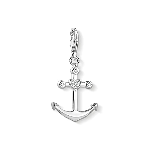 THOMAS SABO Damen Charm-Anhänger Anker Silber 925 Sterlingsilber 1731-051-14 von THOMAS SABO