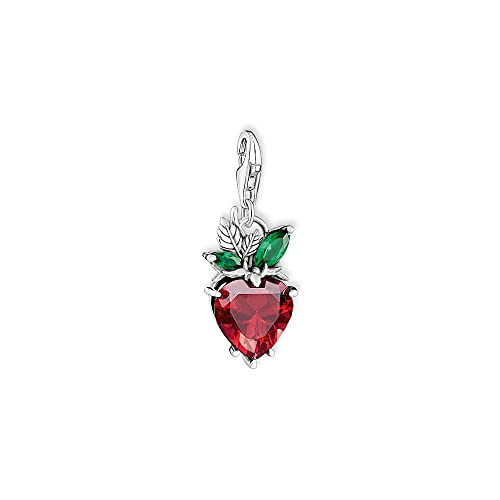 Thomas Sabo Damen Charm-Anhänger Erdbeere Charm Club 925 Sterlingsilber 1877-667-7 von THOMAS SABO