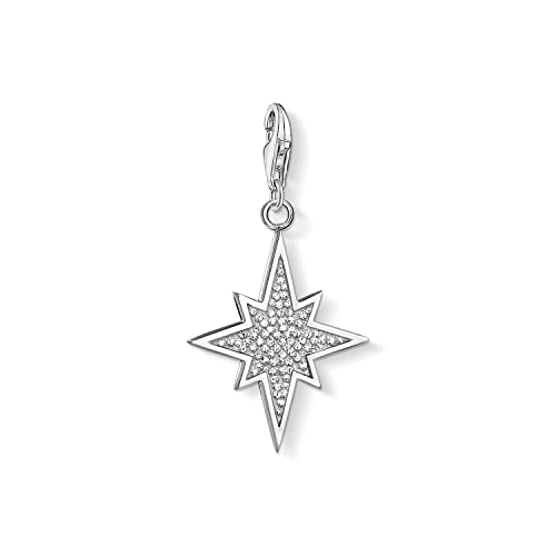 Thomas Sabo Damen-Anhänger Glitzerstern 925 Sterling Silber 1540-051-14 von THOMAS SABO