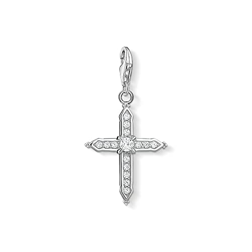 THOMAS SABO Damen Charm-Anhänger Kreuz Silber 925 Sterlingsilber 1732-051-14 von THOMAS SABO