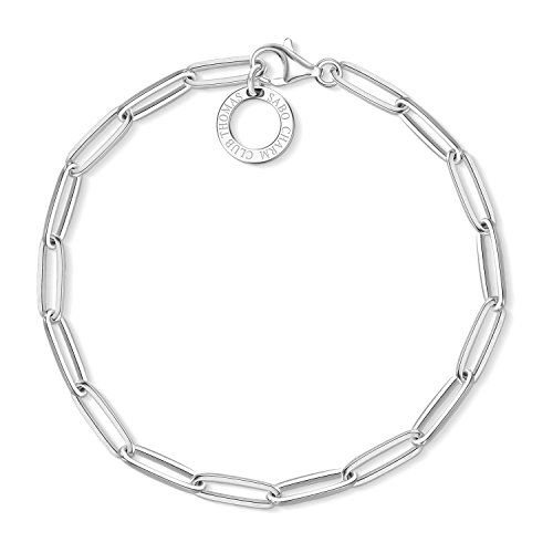 Thomas Sabo Damen Charm-Armband Charm Club 925 Sterling Silber X0253-001-21 von THOMAS SABO